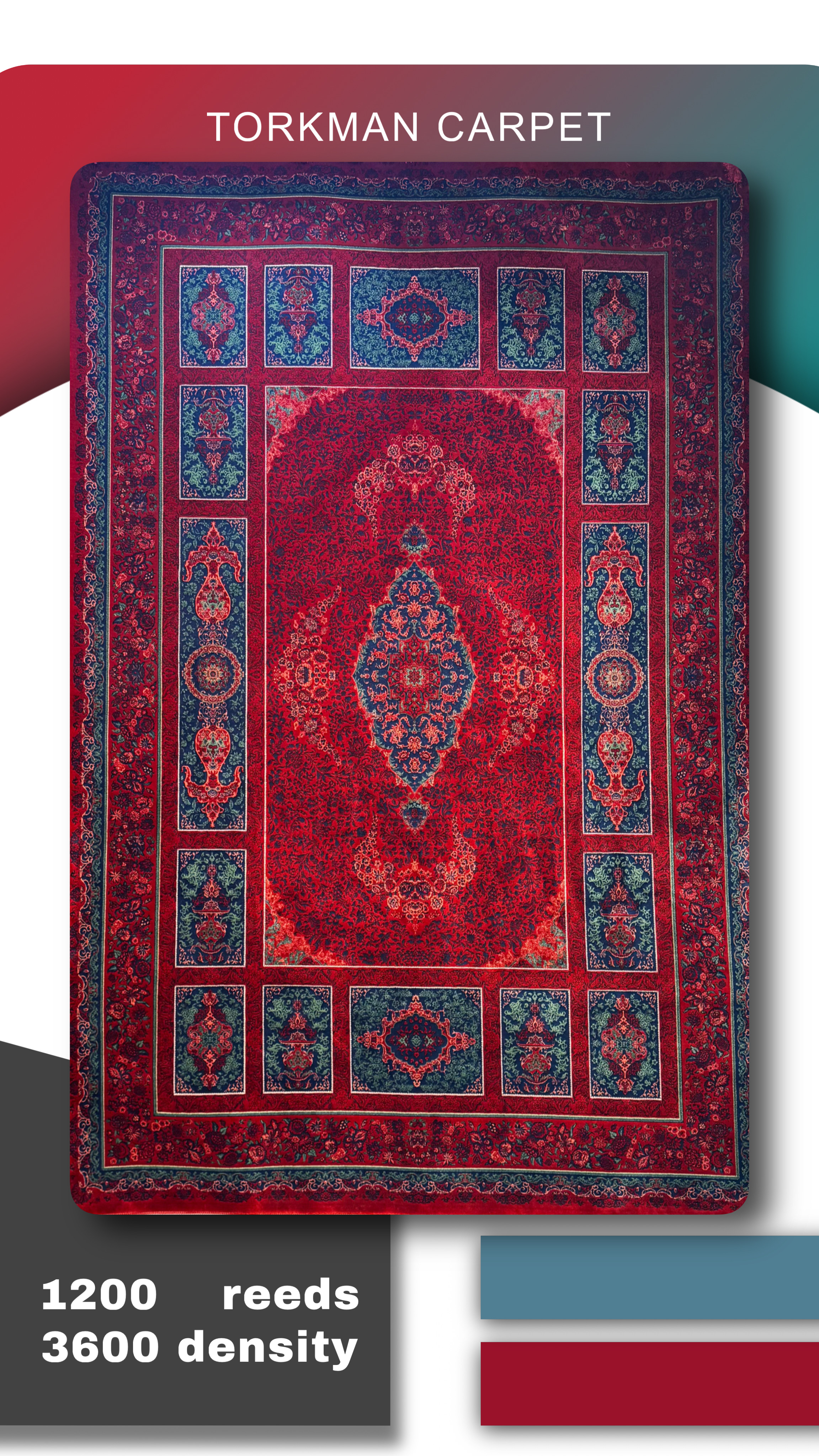 فرش 1200 شانه لاکی